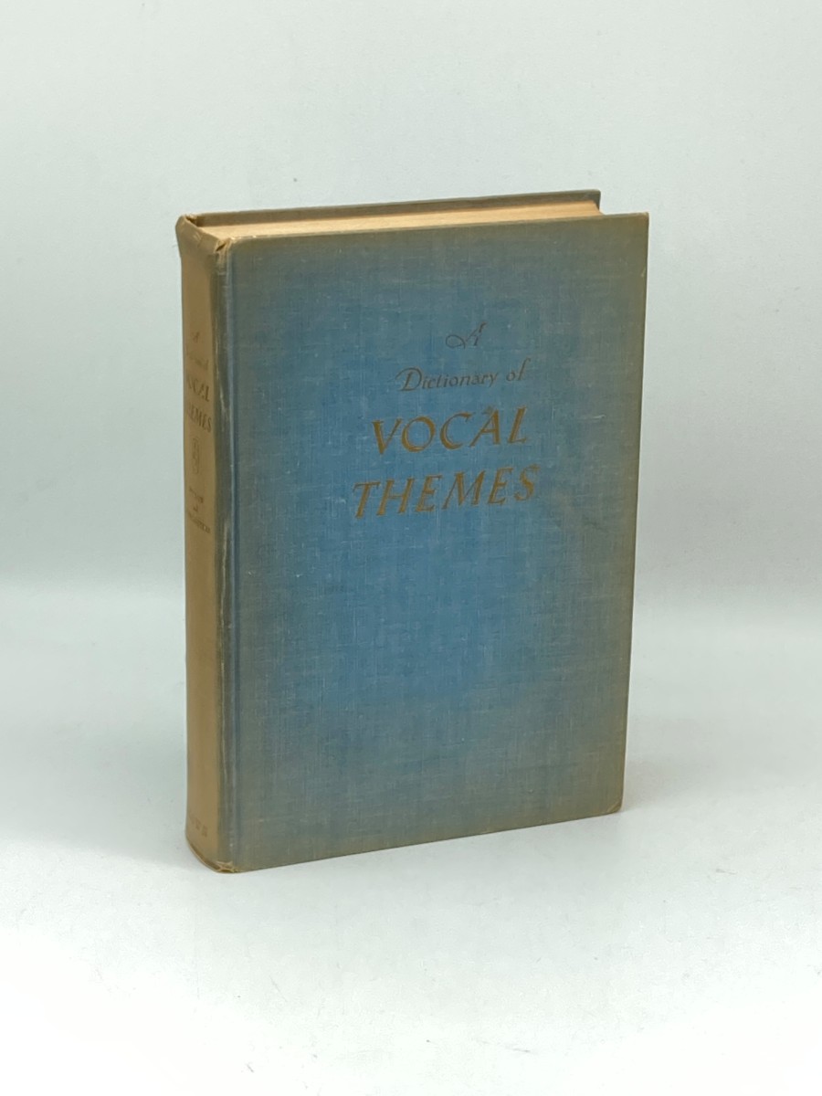 A Dictionary of Vocal Themes