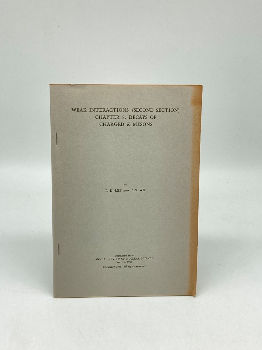 Image for Weak Interactions (Second Edition) Chapter 8: Decays of Neutral K Mesons Weak Interactions (Second Edition) Chapter 8: Decays of Neutral K Mesons