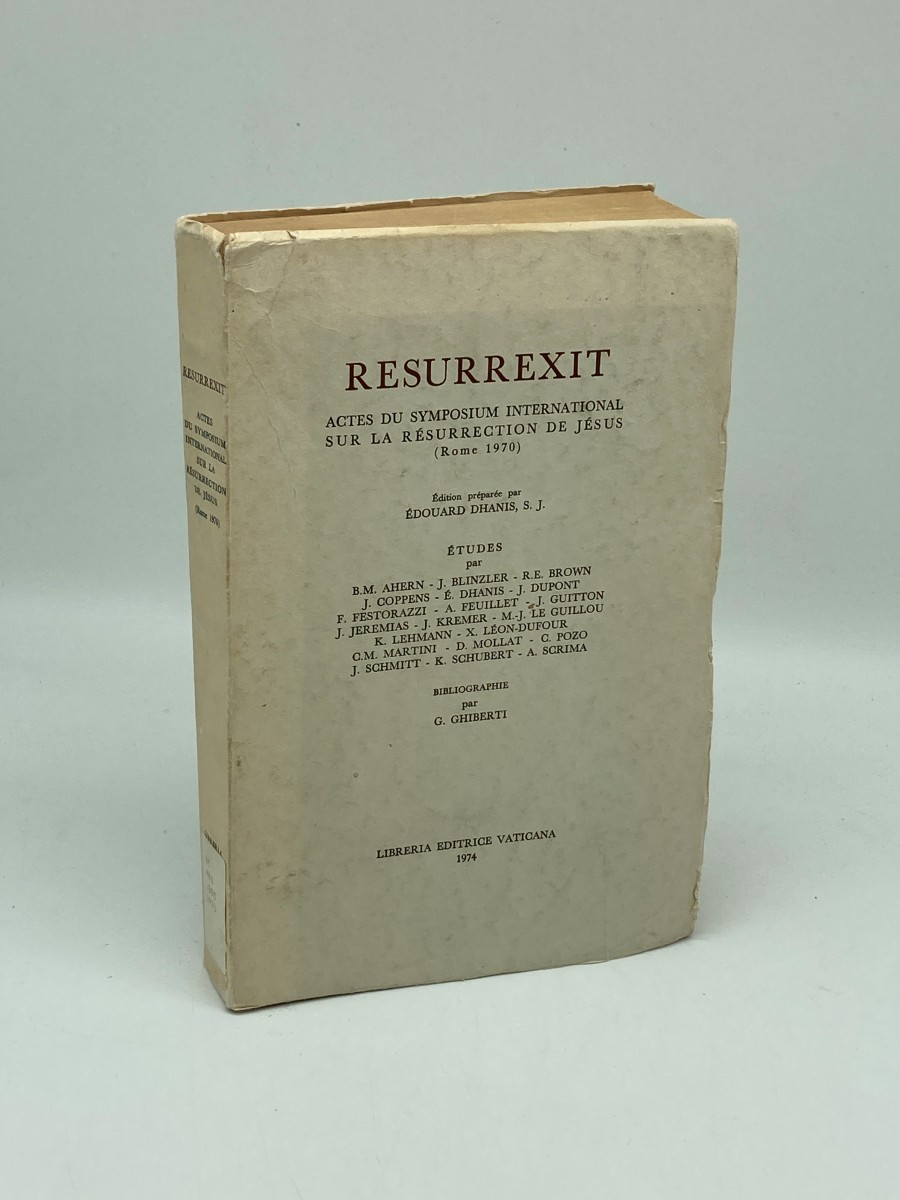 Resurrexit; Actes Du Symposium International Sur La Resurrection De Jesus (Rome 1970)