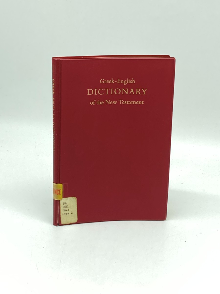 A Concise Greek-English Dictionary of the New Testament