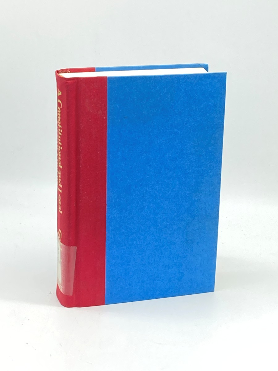Constitutional and Legal History of England