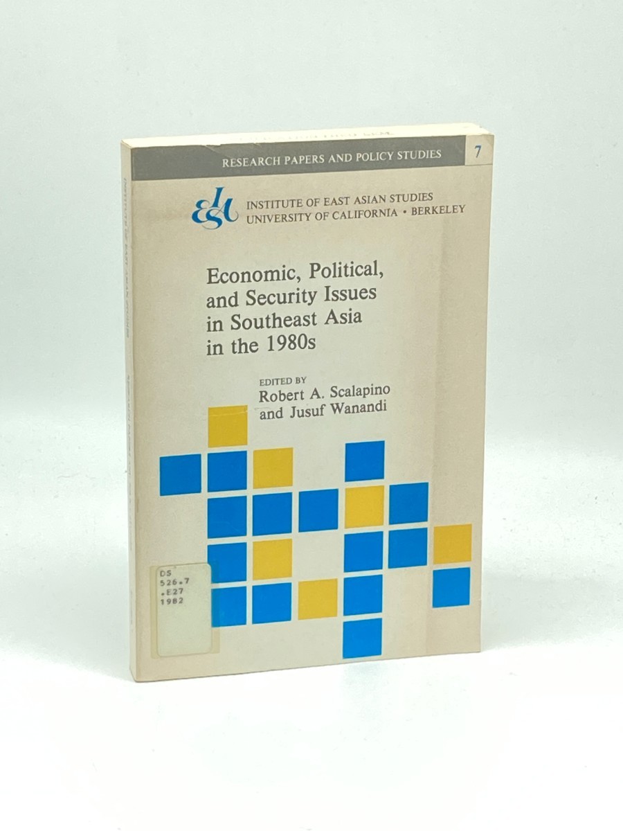 Economic, Political, and Security Issues in Southeast Asian the 1980'S