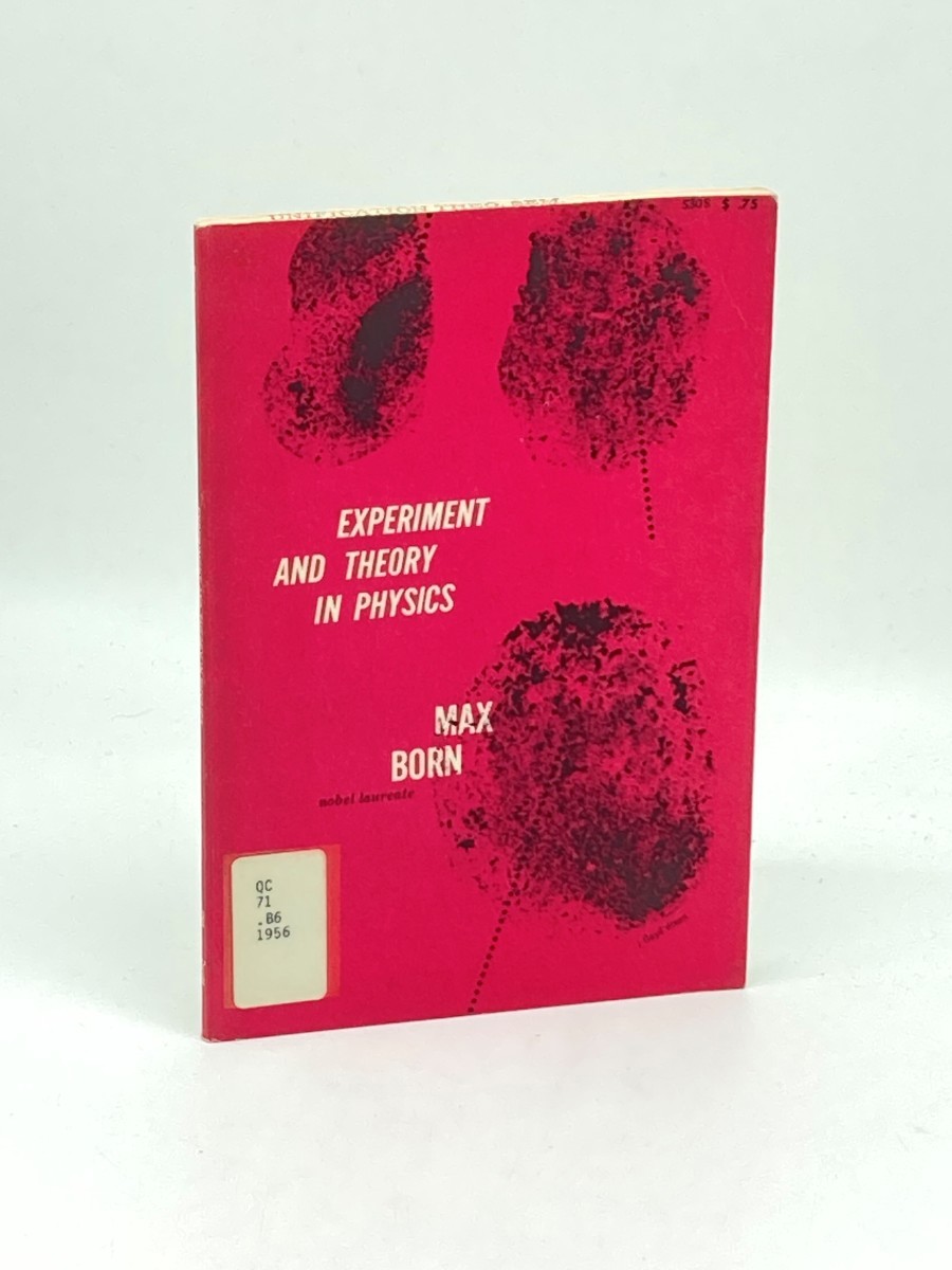 Experiment and Theory in Physics
