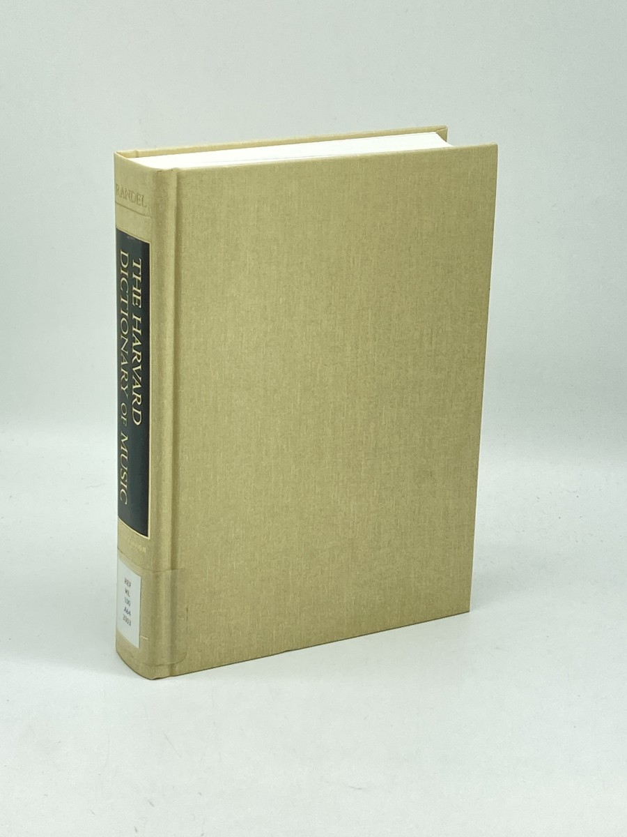 Image for The Harvard Dictionary of Music The Harvard Dictionary of Music