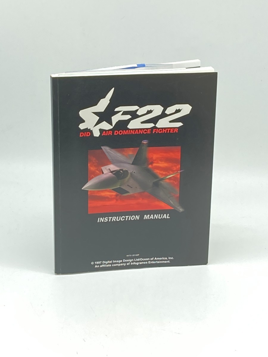DF22: DID Air Dominance Fighter; Instruction Manual for PC Program