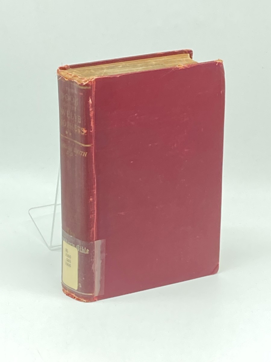 The Book of the Twelve Prophets, Commonly Called the Minor; Volume 2 (1907) ; Zephaniah, Nahum, Habakkuk, Obadiar, Haggai, Zechariah 1-8, Malachi, Joel, Zechariah 9-14, and Jonah