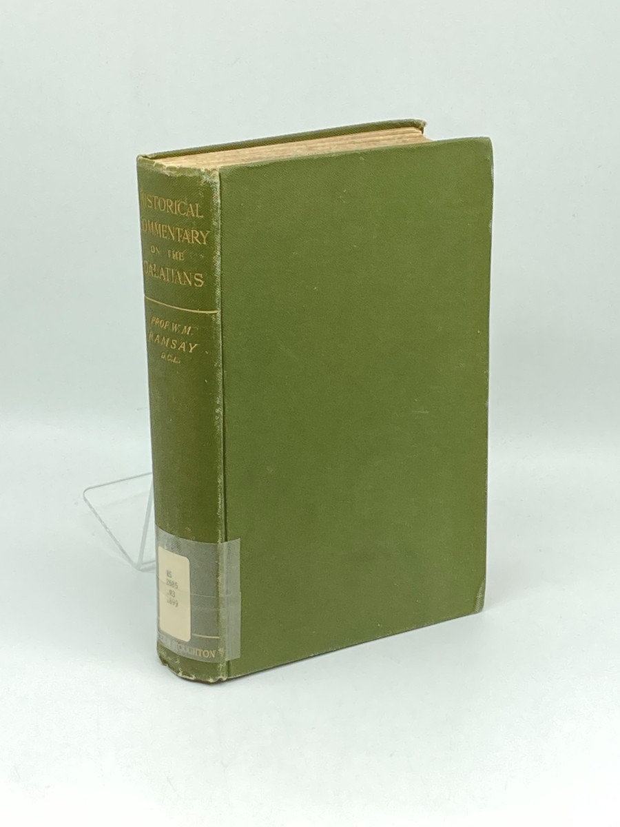 A Historical Commentary on St. Paul's Epistle to the Galatians (1899)