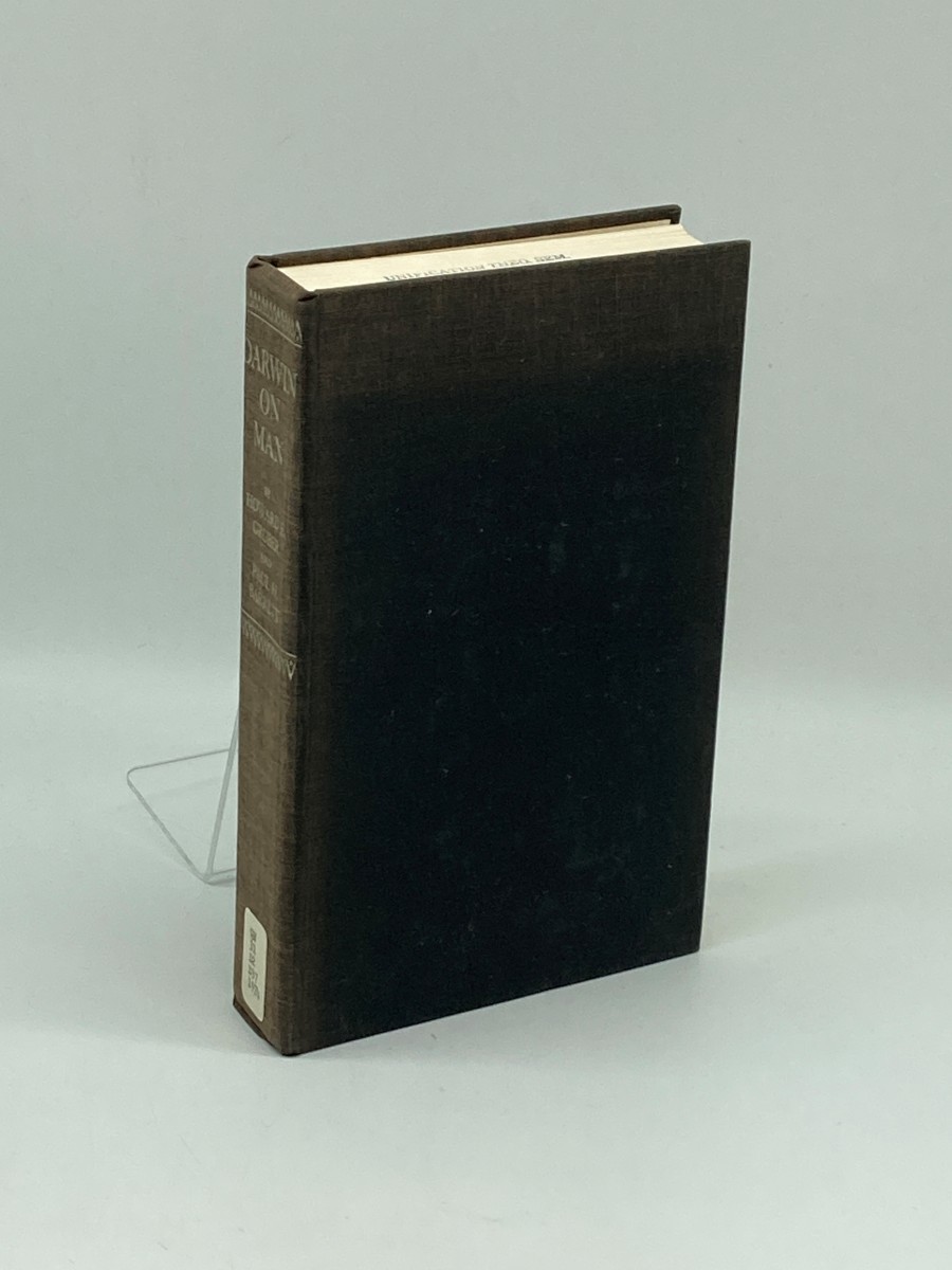 Image for Darwin on Man a PSYCHOLOGICAL STUDY of SCIENTIFIC CREATIVITY (First Printing) Darwin on Man a PSYCHOLOGICAL STUDY of SCIENTIFIC CREATIVITY (First Printing)