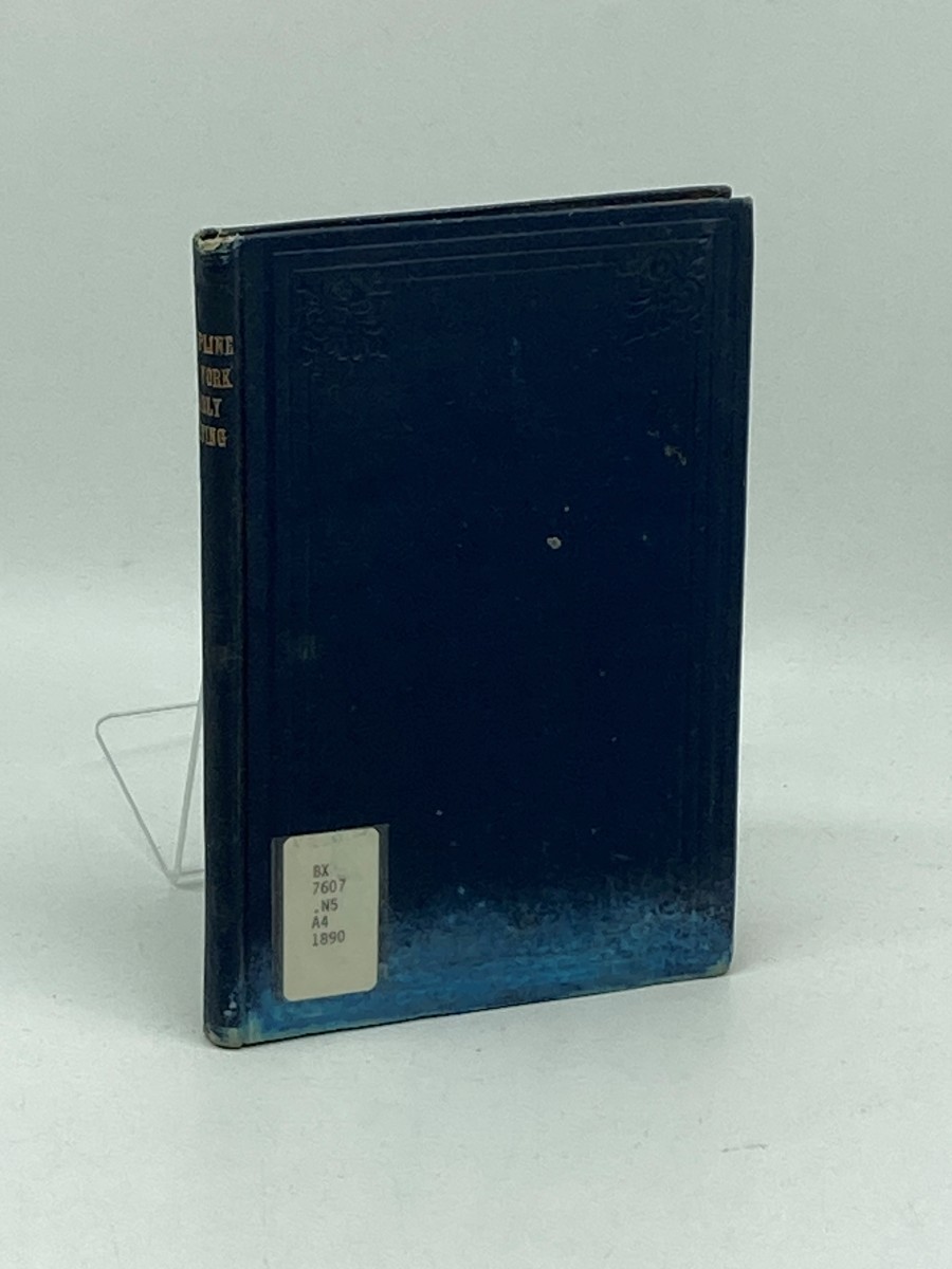 Discipline of the Society of Friends of New York Yearly Meeting (1890)