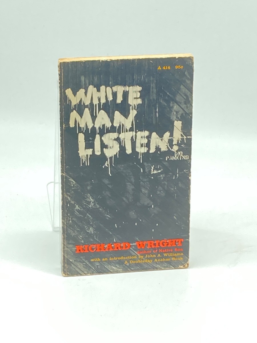 White Man, Listen!