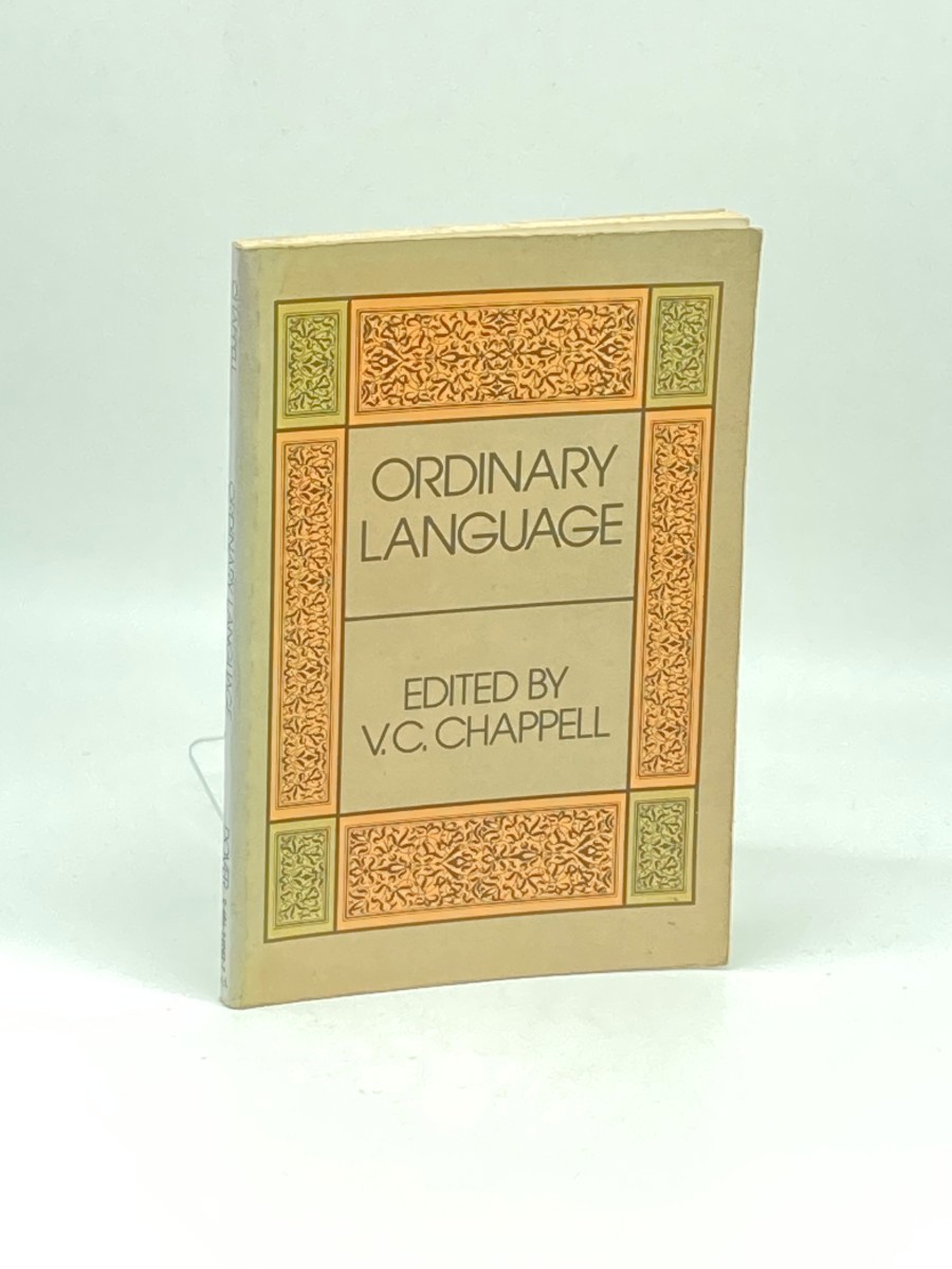 Image for Ordinary Language; Essays in Philosophical Method Ordinary Language; Essays in Philosophical Method