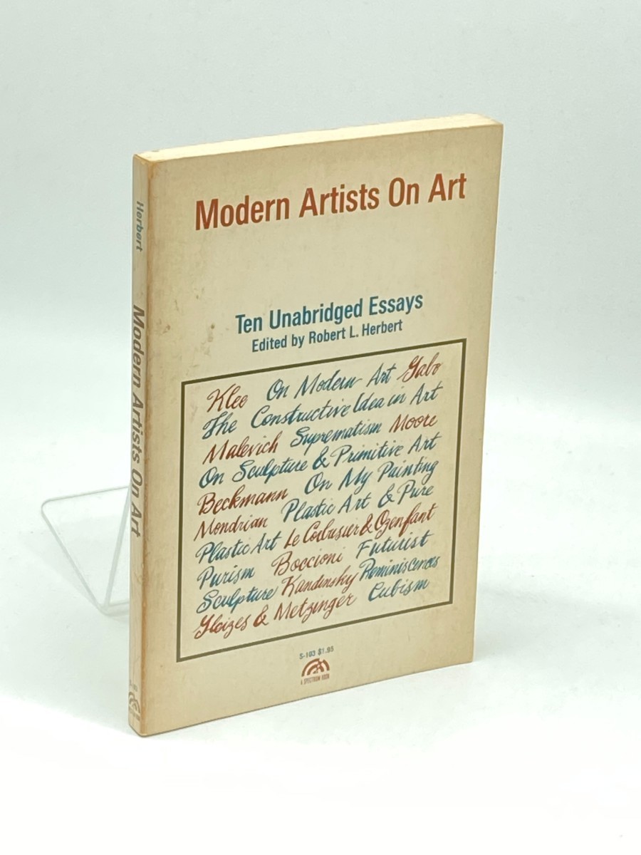 Modern Artists on Art; Ten Unabridges Essays