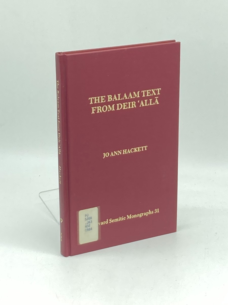 The Balaam Text from Deir All