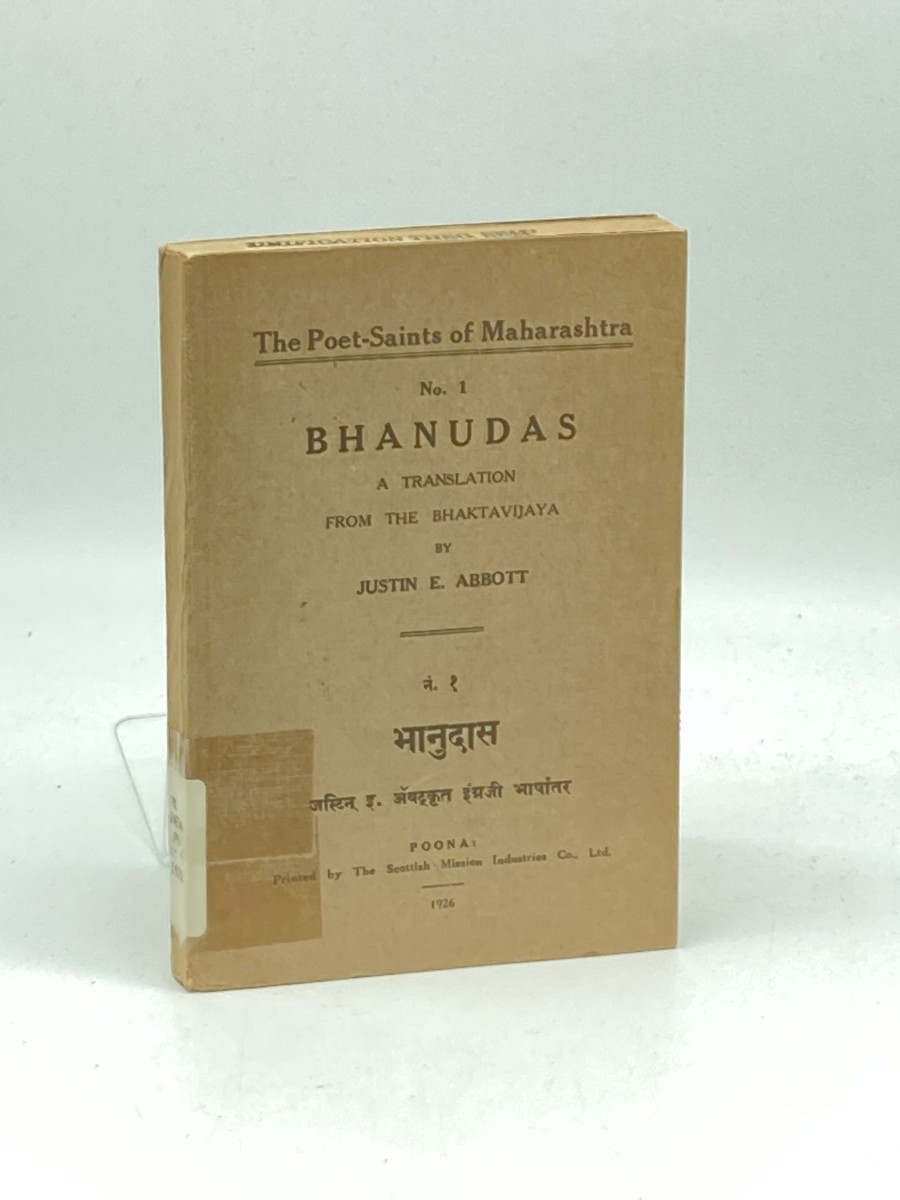 Bhanudas; a Translation from the Bhaktavijaya; The Poet-Saints of Maharashtra; Vol. 1