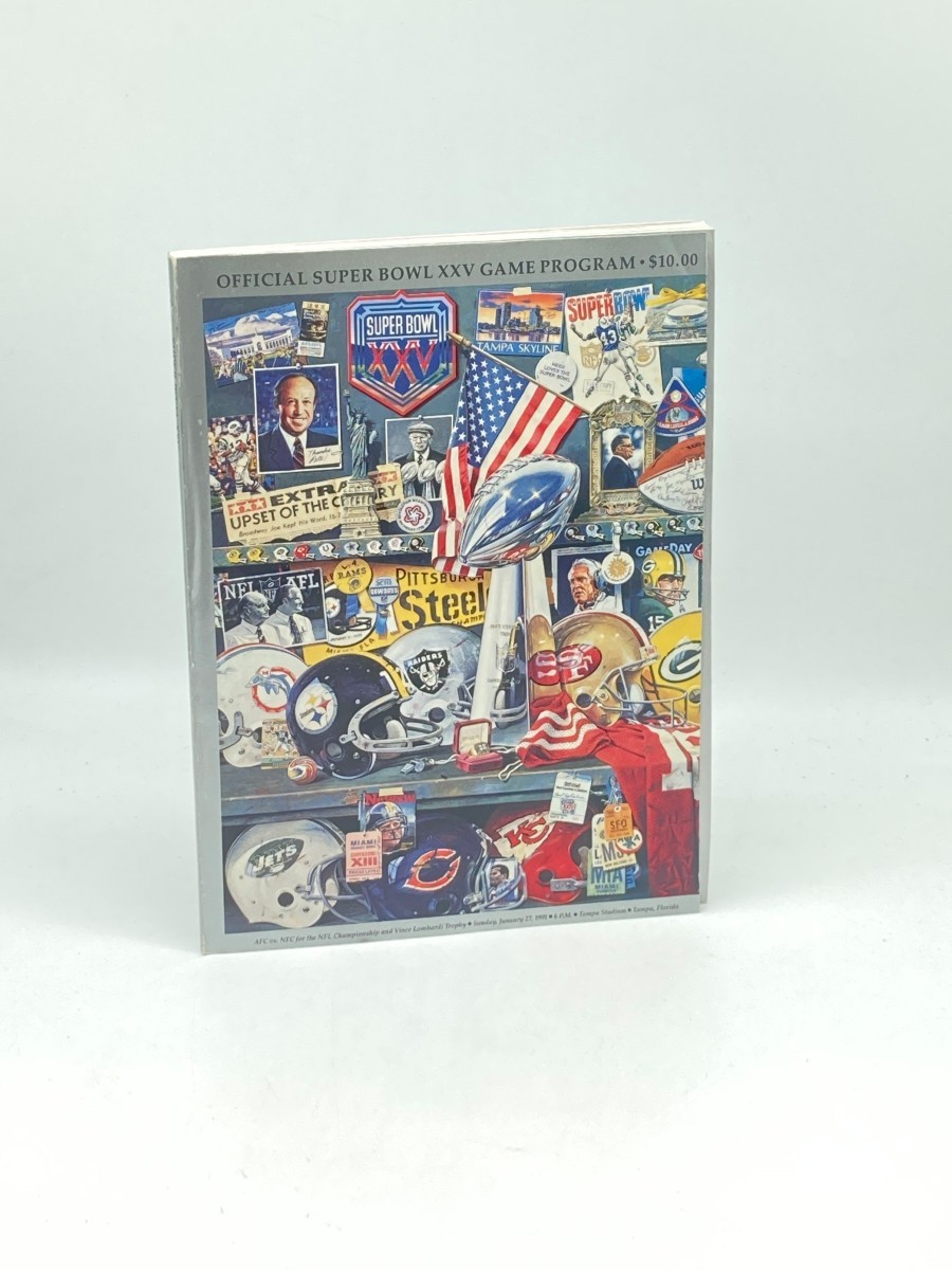 Official Super Bowl XXV Game Program 1991