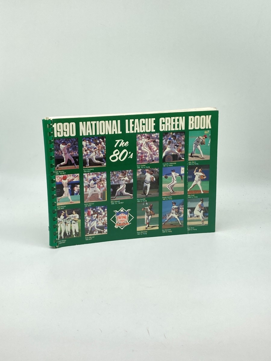 Image for 1990 National League Green Book: the 80's 1990 National League Green Book: the 80's