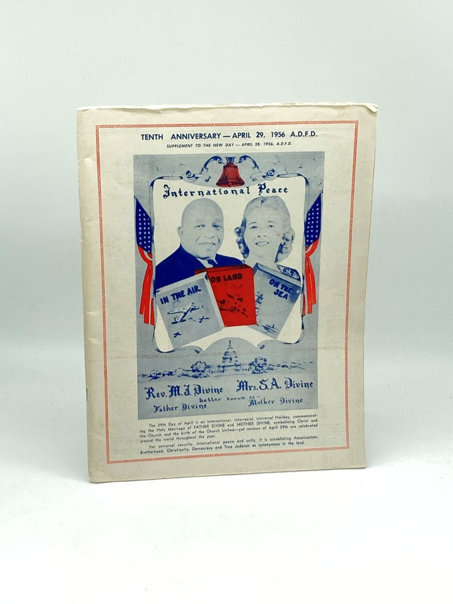 Tenth Anniversary - the New Day; Supplement 1956; International Peace, Father and Mother Divine
