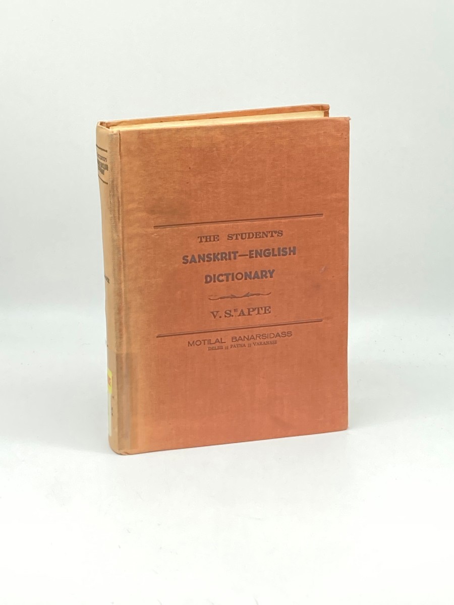 The Student's Sanskrit-English Dictionary; Containing Appendices on Sanskrit Prosody and Important Literary and Geographical Names in the Ancient History of India
