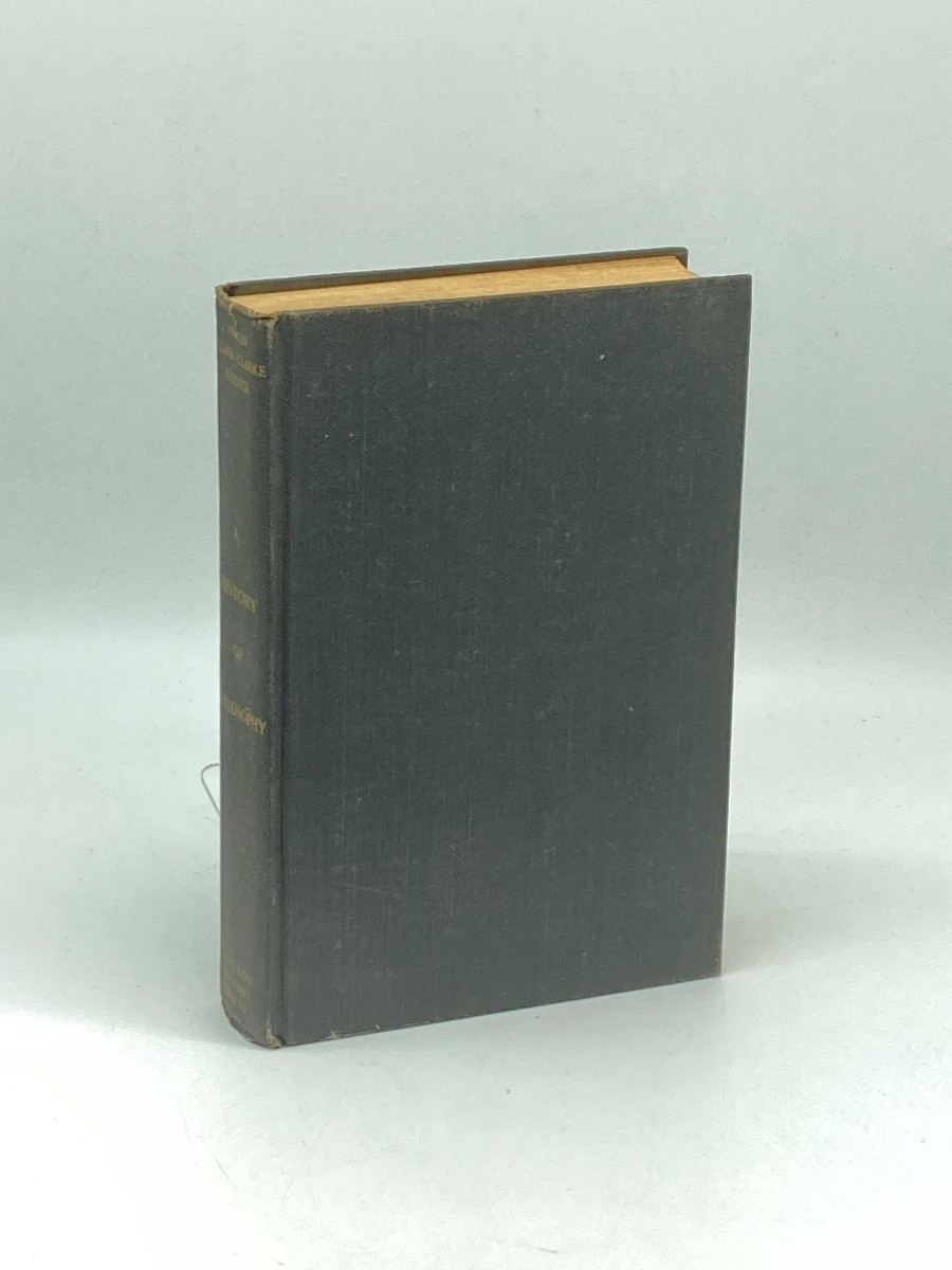 Image for A History of Philosophy (1941) A History of Philosophy (1941)