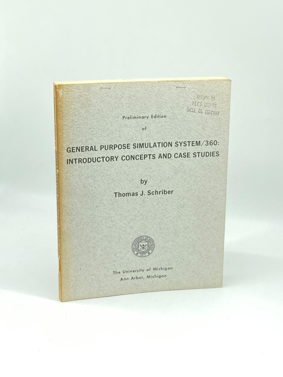 Preliminary Edition of General Purpose Simulation System/360: Introductory Concepts and Case Studies