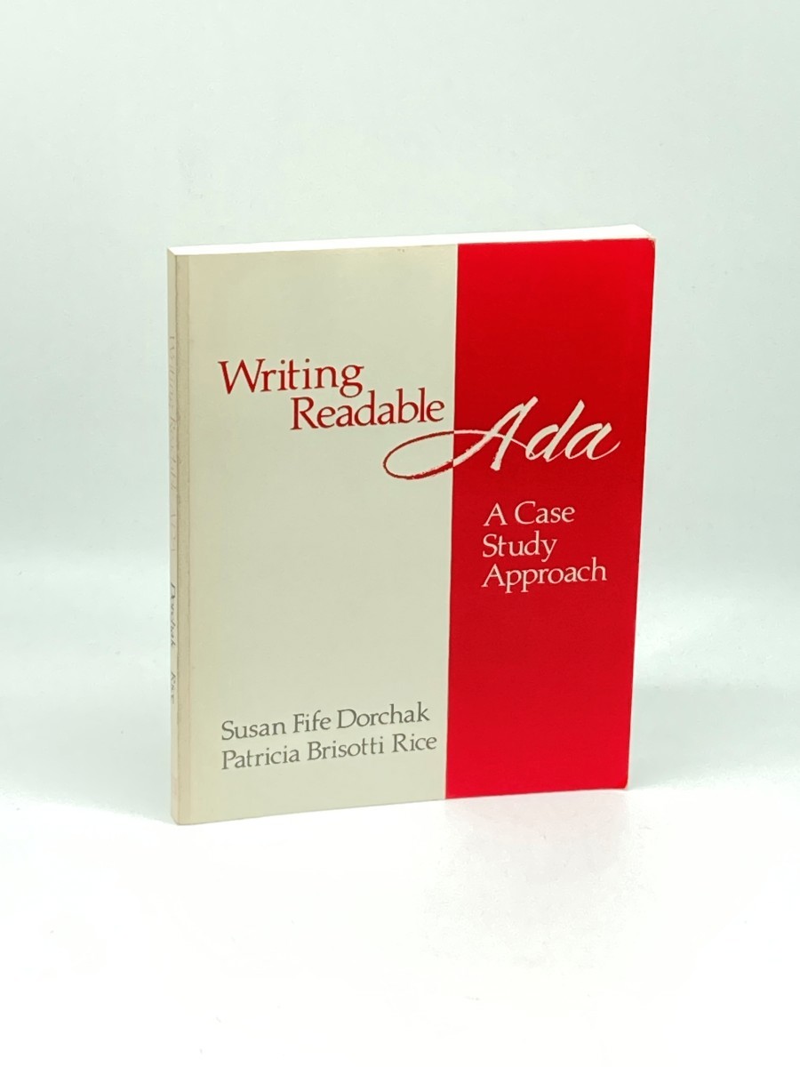 Image for WRITING READABLE ADA; A Case Study Approach WRITING READABLE ADA; A Case Study Approach