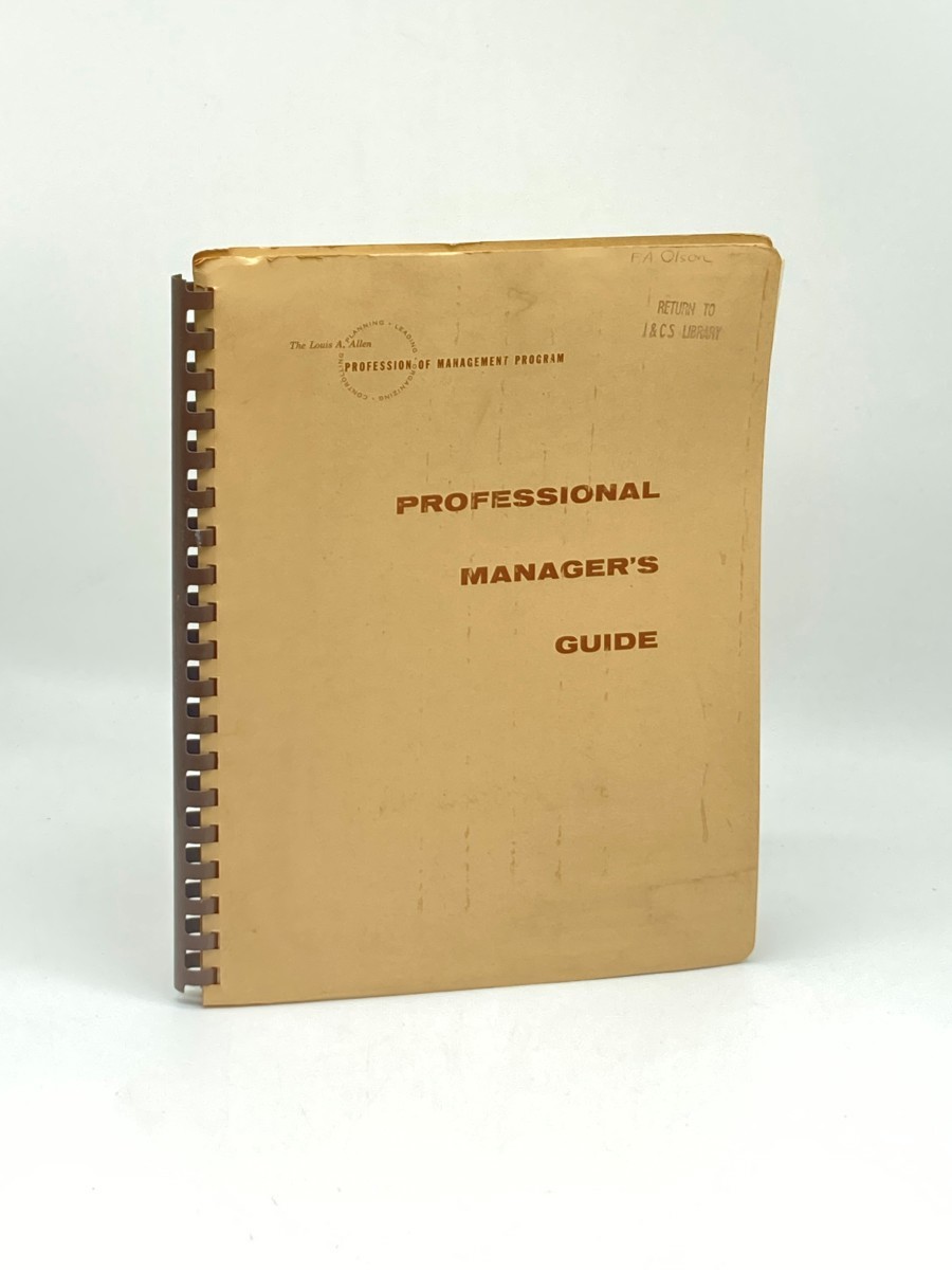 The Professional Manager's Guide