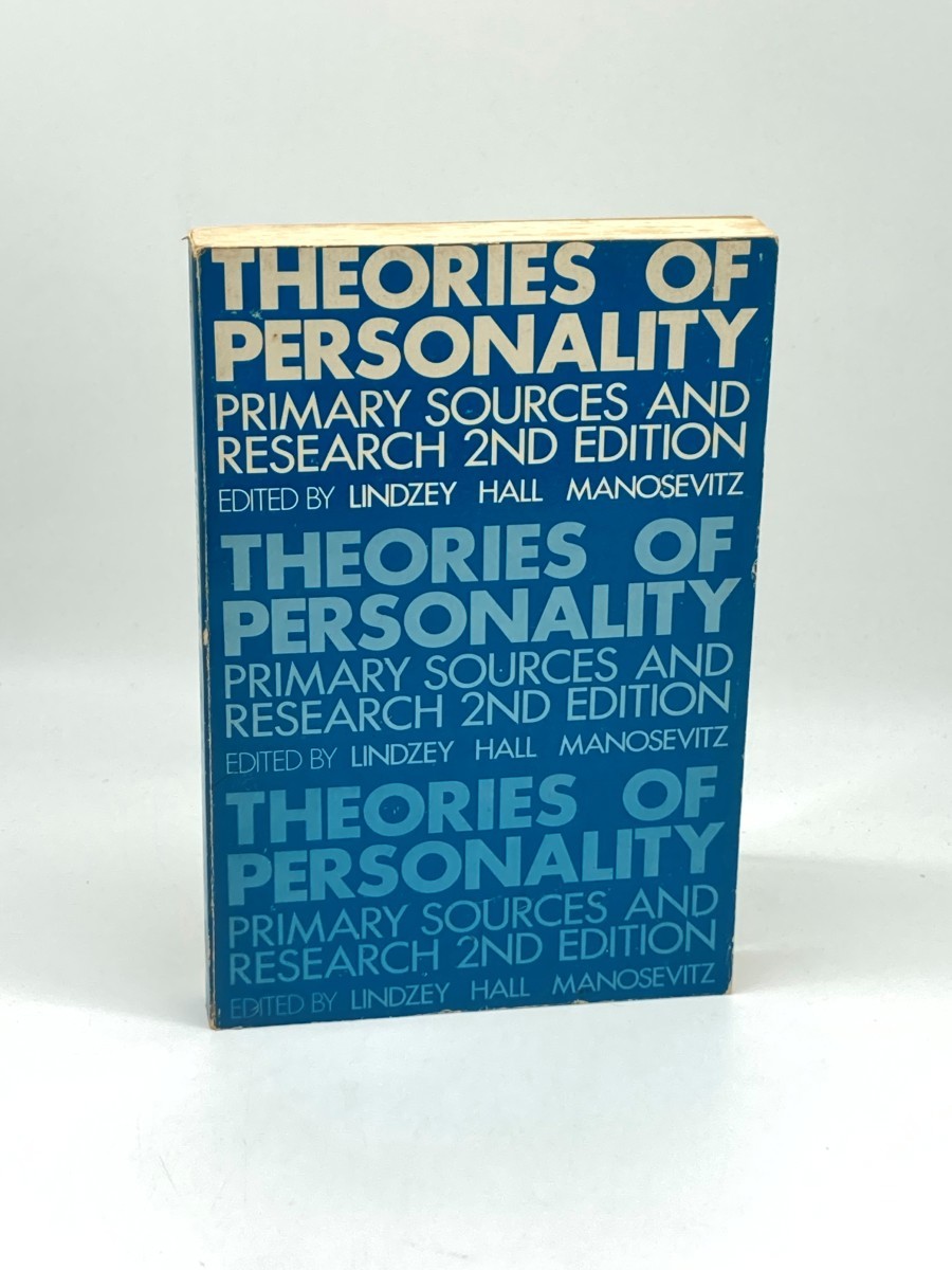 Theories of Personality; Primary Sources and Research