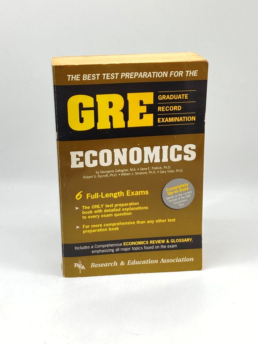 Image for Best Test Preparation for the Gre in Economics Best Test Preparation for the Gre in Economics