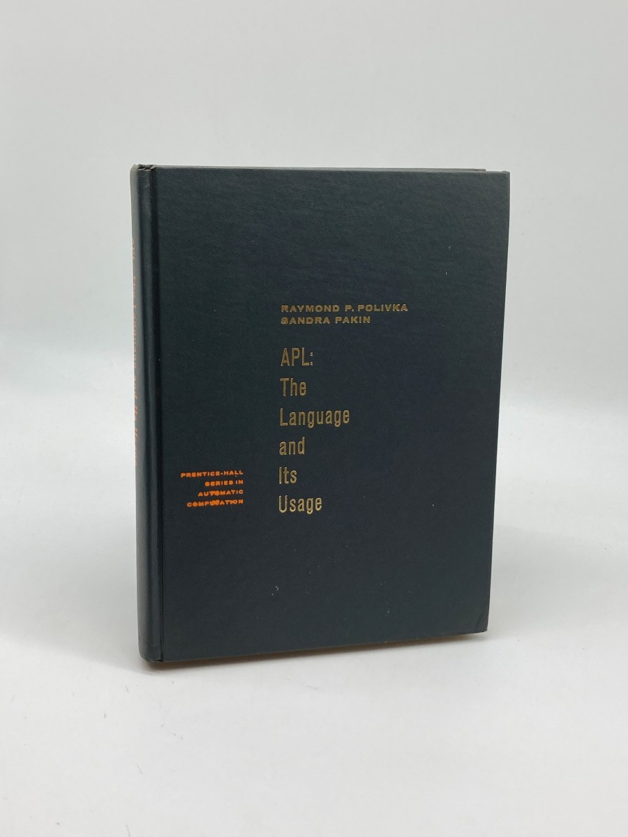 Image for APL; The Language and its Usage APL; The Language and its Usage