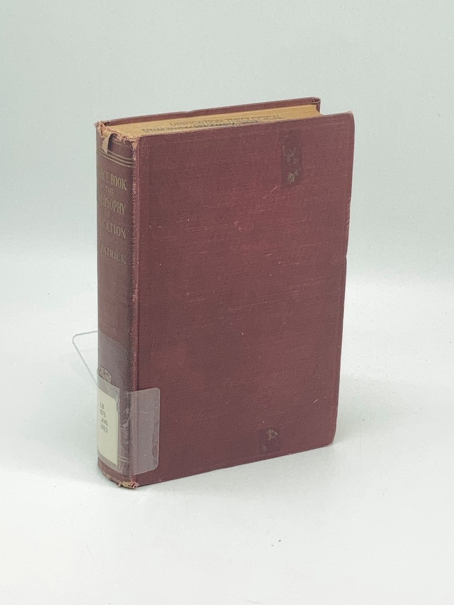 Source Book in the Philosophy of Education (1927)