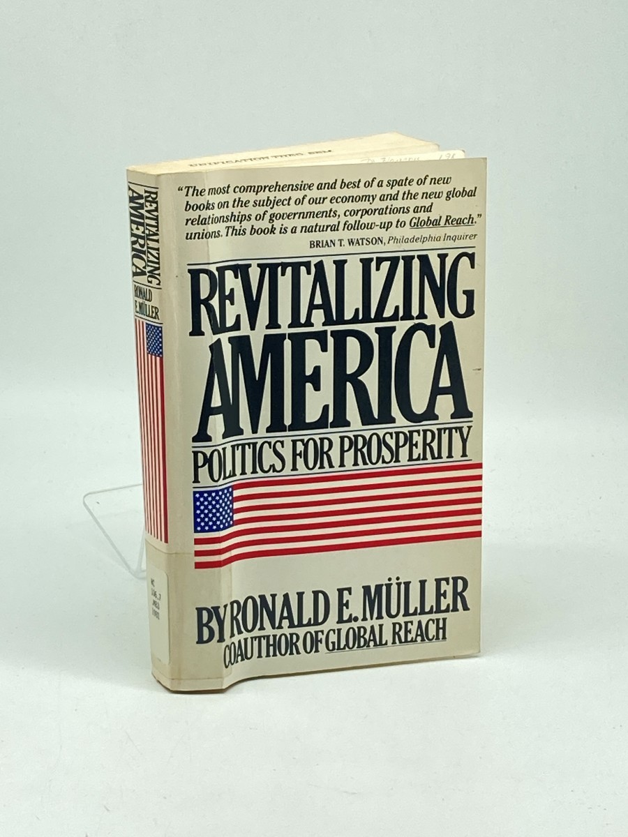 Image for Revitalizing America; Politics for Prosperity Revitalizing America; Politics for Prosperity