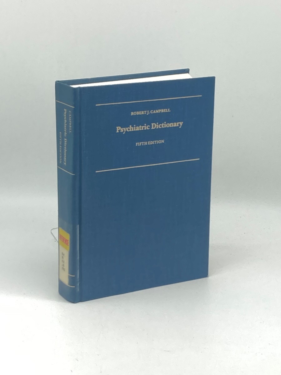 Image for Psychiatric Dictionary Psychiatric Dictionary