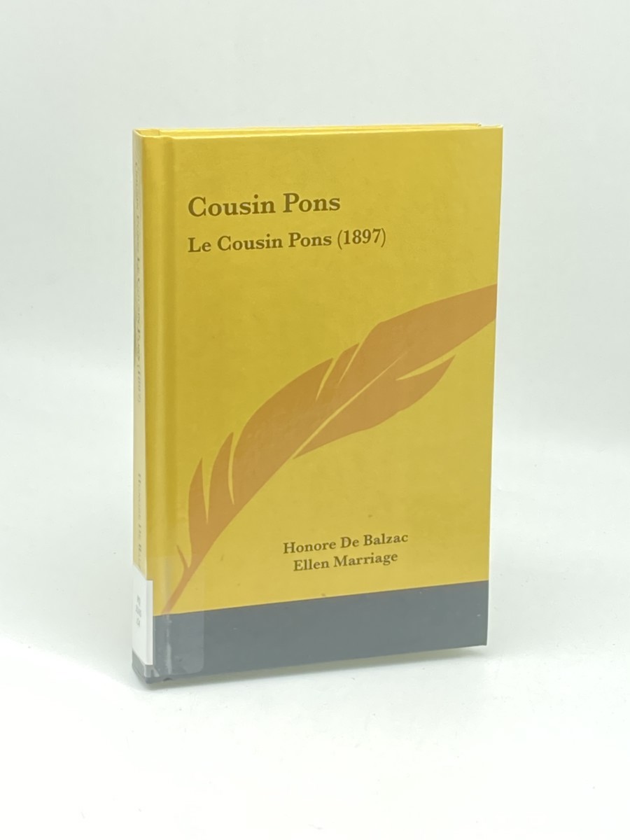 Image for Cousin Pons Cousin Pons
