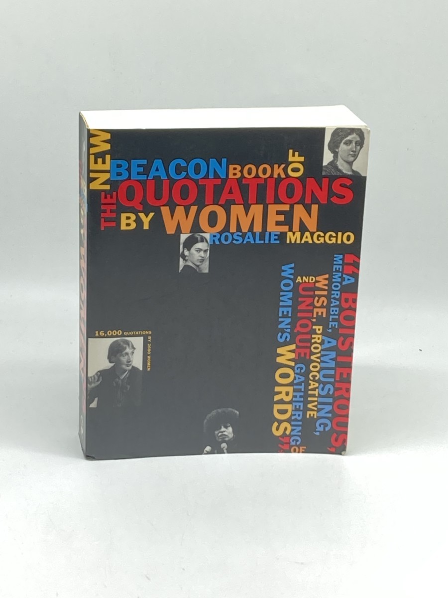 Image for The New Beacon Book of Quotations by Women The New Beacon Book of Quotations by Women