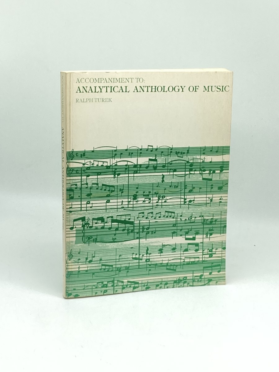 Accompaniment Analytical Anthology of Music