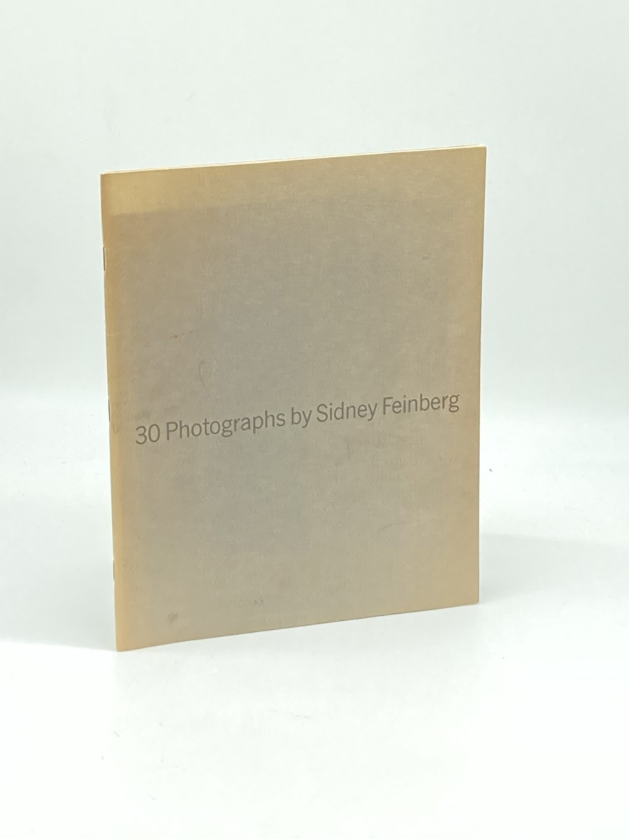 30 Photographs by Sidney Feinberg