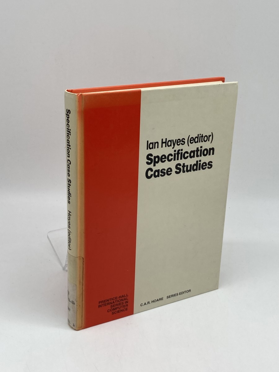 Specification Case Studies (First Printing)