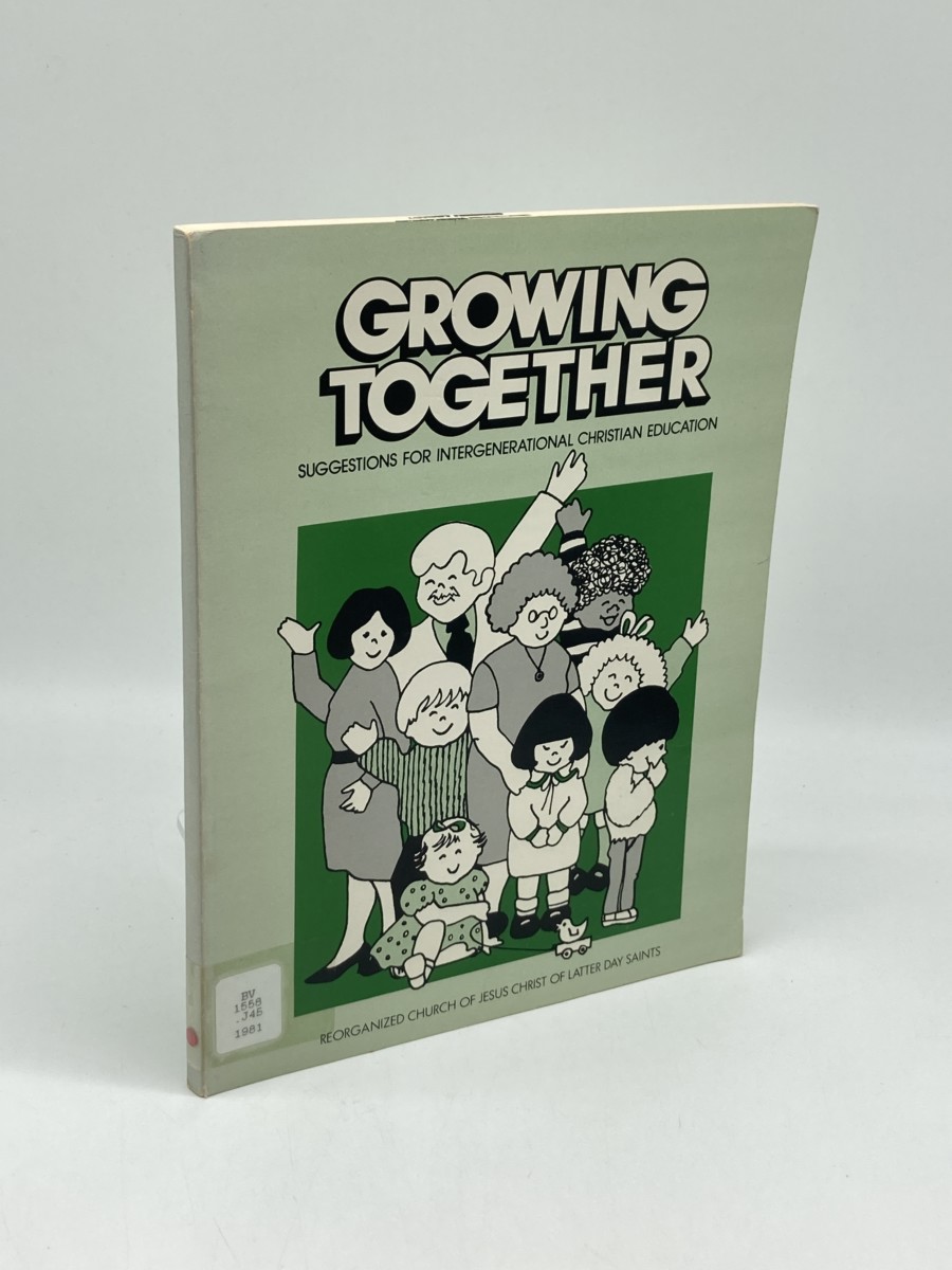 Image for Growing Together; Suggestions for Intergenerational Christian Education Growing Together; Suggestions for Intergenerational Christian Education