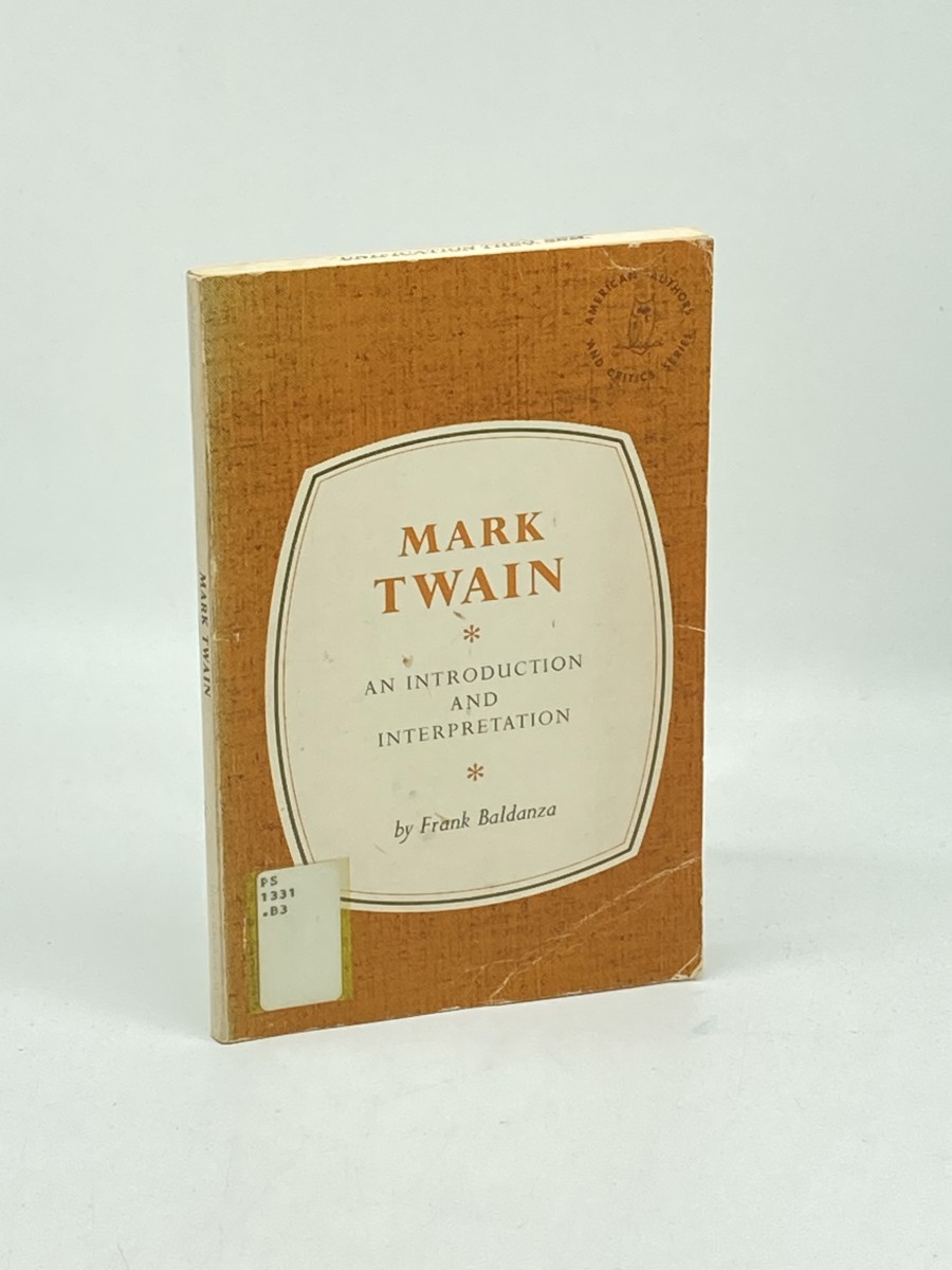 Image for Mark Twain; An Introduction and Interpretation Mark Twain; An Introduction and Interpretation