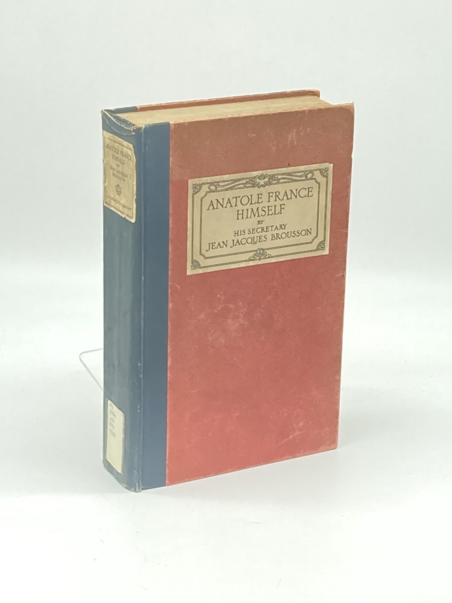 Image for Anatole France Himself (1925) ; A Boswellian Record Anatole France Himself (1925) ; A Boswellian Record