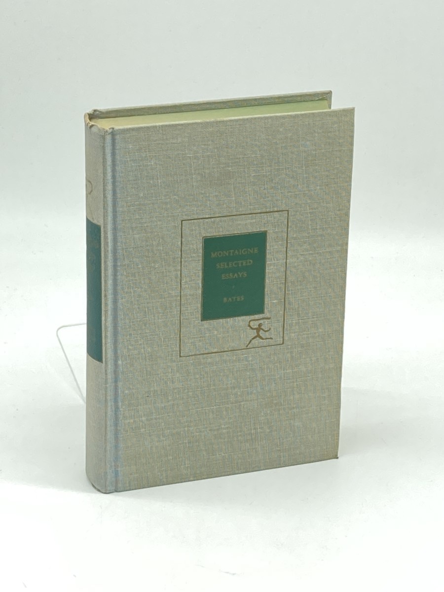 Montaigne; Selected Essays