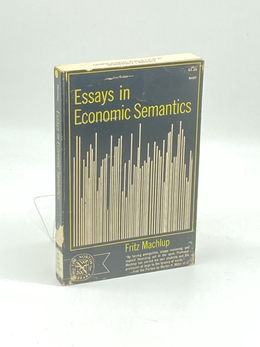 Essays in Economic Semantics