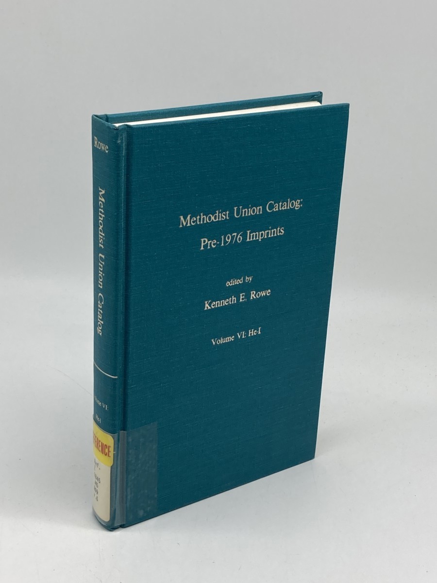 Image for Methodist Union Catalog, Volume VI; HE-I Methodist Union Catalog, Volume VI; HE-I