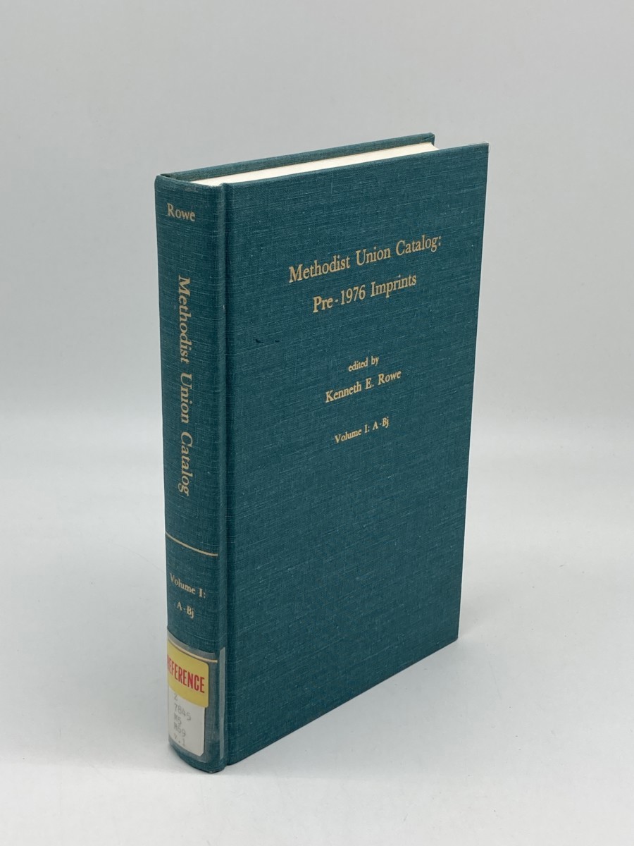 Image for Methodist Union Catalog, Volume I; A-BJ Methodist Union Catalog, Volume I; A-BJ