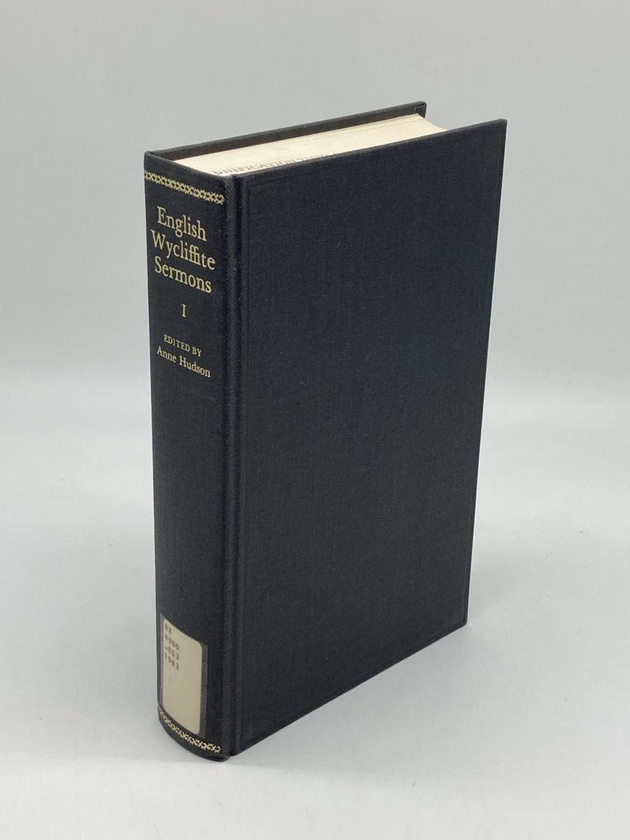 Image for English Wycliffite Sermons; Volume I English Wycliffite Sermons; Volume I