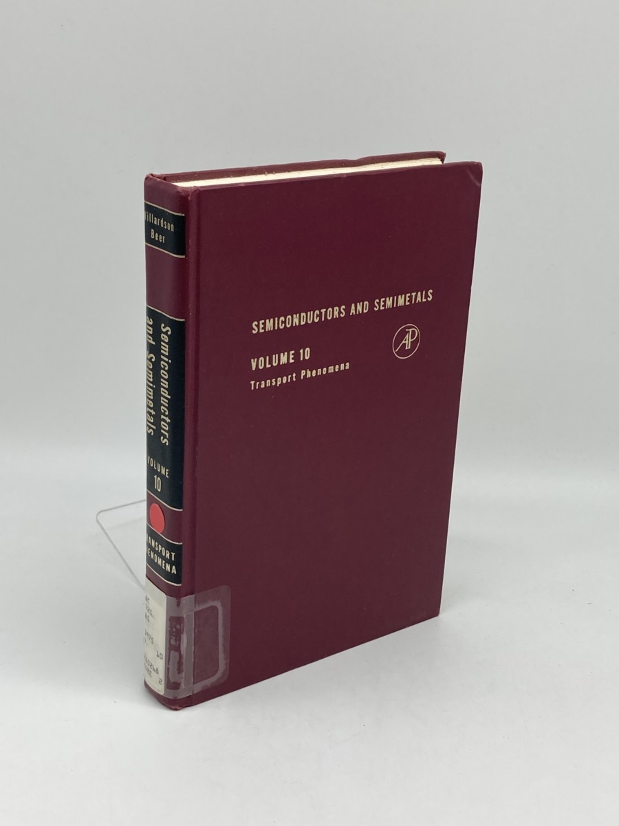 Image for Transport Phenomena; Semiconductors and Semimetals, Volume 10 Transport Phenomena; Semiconductors and Semimetals, Volume 10