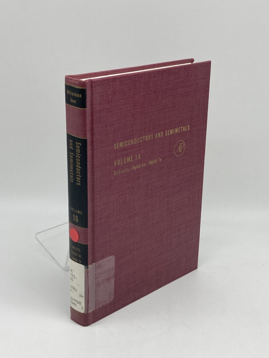 Image for Semiconductors and Semimetals, Vol. 16; Defects, (Hgcd) Se, (Hgcd) Te Semiconductors and Semimetals, Vol. 16; Defects, (Hgcd) Se, (Hgcd) Te