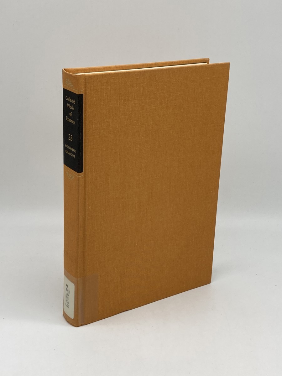 Image for Literary and Educational Writings, 1; Volume 1: Antibarbari / Parabolae Literary and Educational Writings, 1; Volume 1: Antibarbari / Parabolae