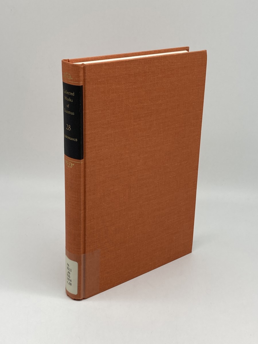 Image for Literary and Educational Writings, Volume 28; 6: Ciceronianus, Notes, Indexes Literary and Educational Writings, Volume 28; 6: Ciceronianus, Notes, Indexes