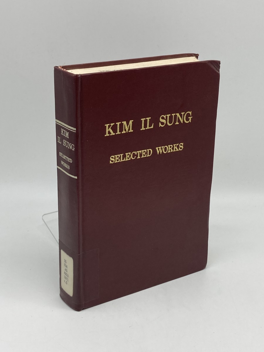 Image for Kim IL Sung; Selected Works; Volume 5 Kim IL Sung; Selected Works; Volume 5